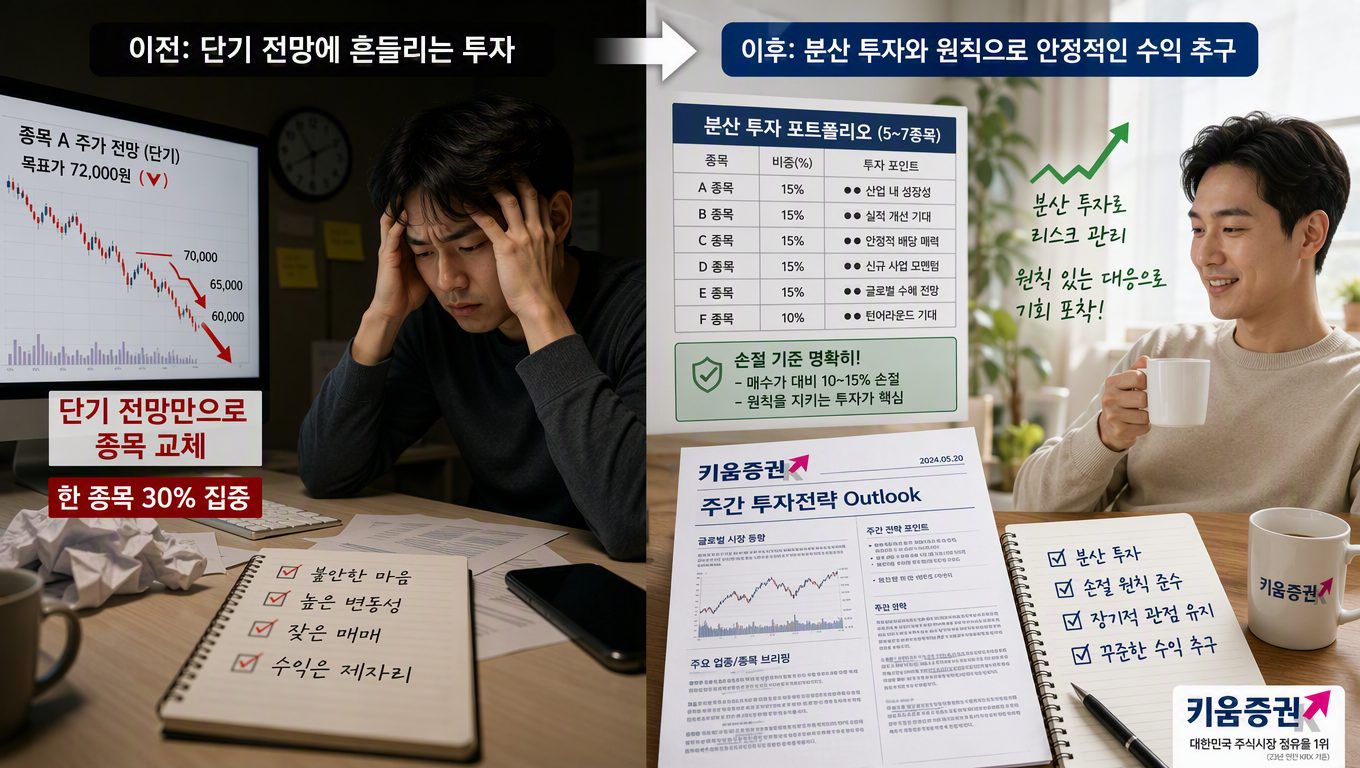 주식전망 확인 시 반드시 피해야 할 리스크 관리 실수