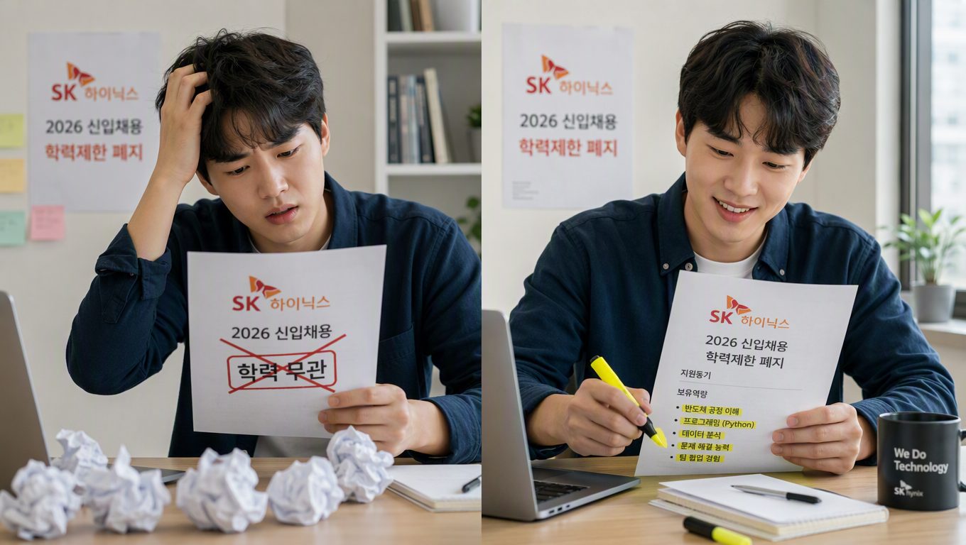 SK하이닉스 채용 학력 무관이라지만 실제로는 어떨까요