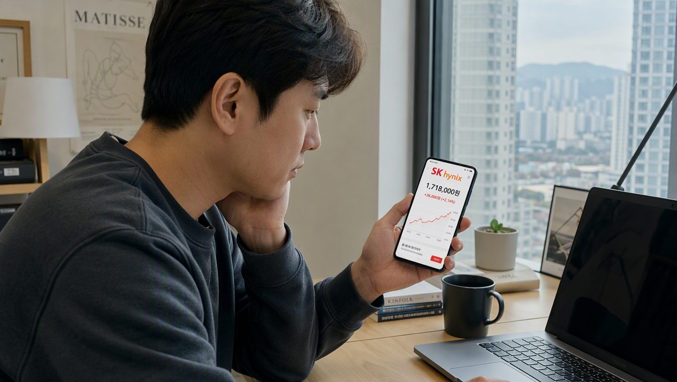 하이닉스 주가 계속 떨어지지 않을 가능성과 반등 조건
