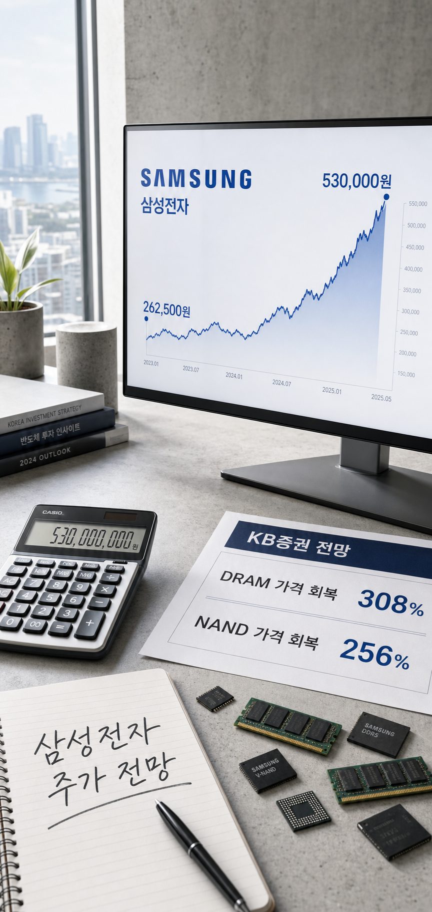 삼성전자 주가 전망, 반도체 업황 회복이 핵심 변수인 이유