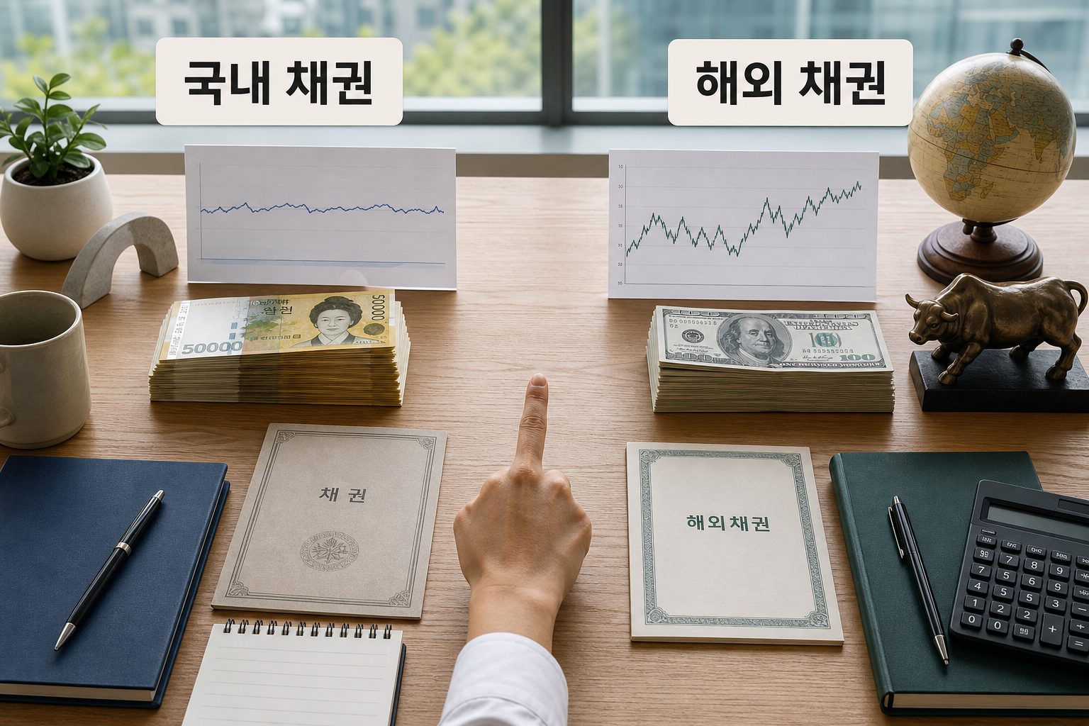 해외 채권과 국내 채권 수익률·위험 비교, 초보자 선택 기준