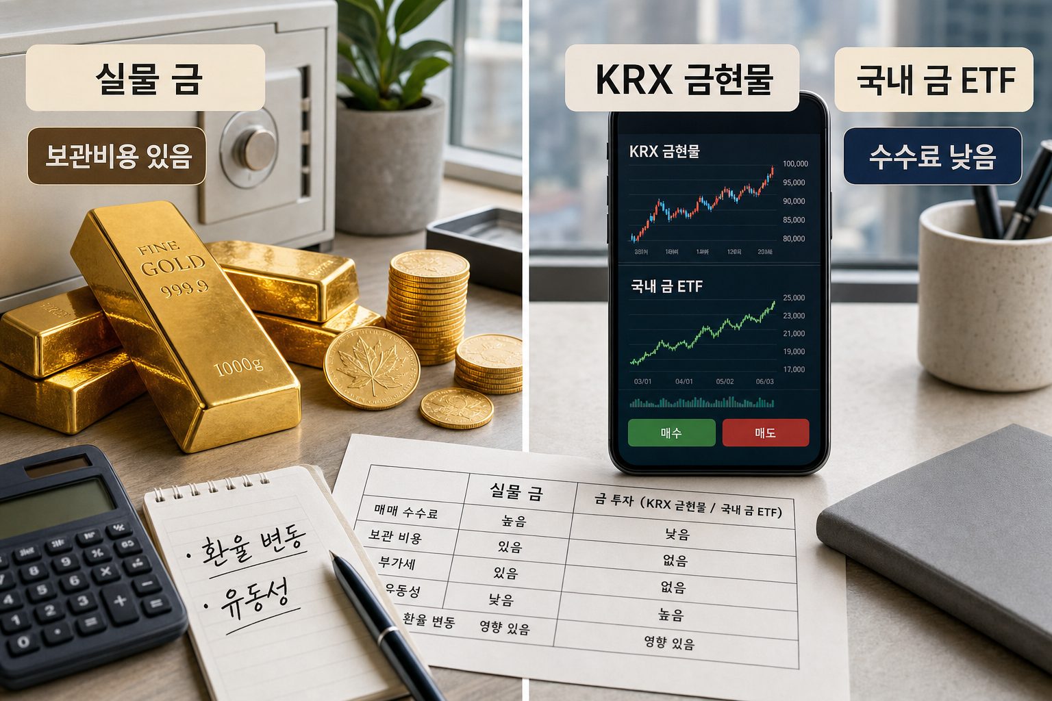금 투자할 때 반드시 확인해야 할 5가지 주의점