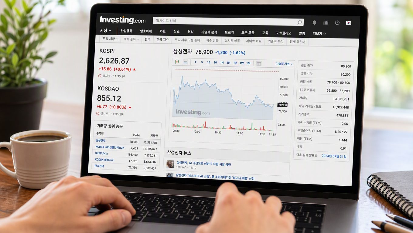 주식시세 회원가입 없이 보는 방법