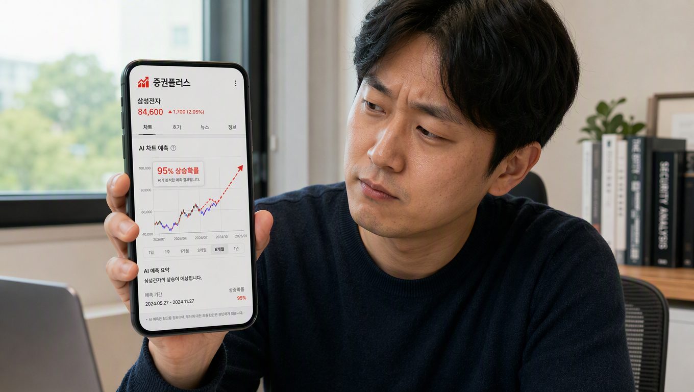 증권플러스 인공지능 차트 예측은 무엇이고 믿을 수 있나