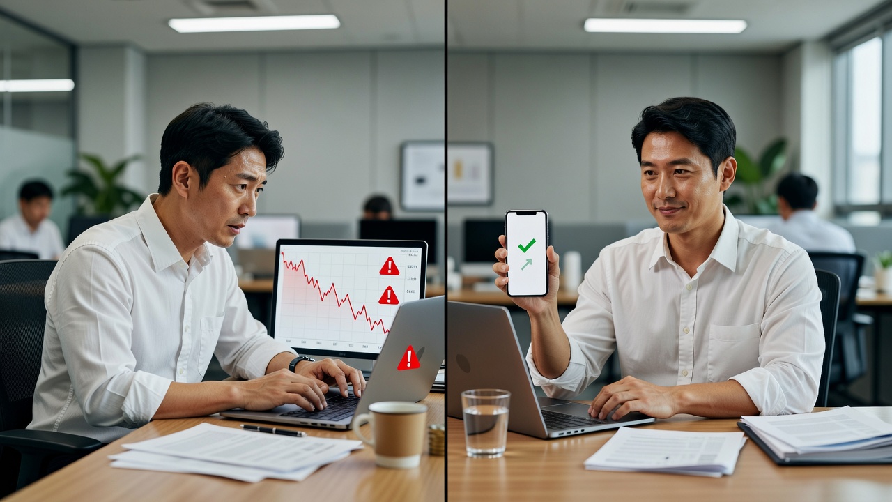 투자 부적합 시장에서 빠져나오는 시점과 위험 감지 방법