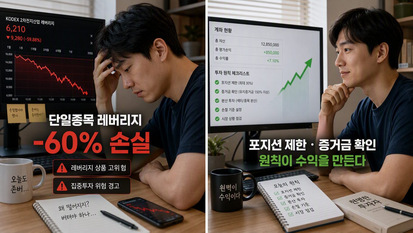 레버리지 상품 투자 위험을 피하는 핵심 주의점