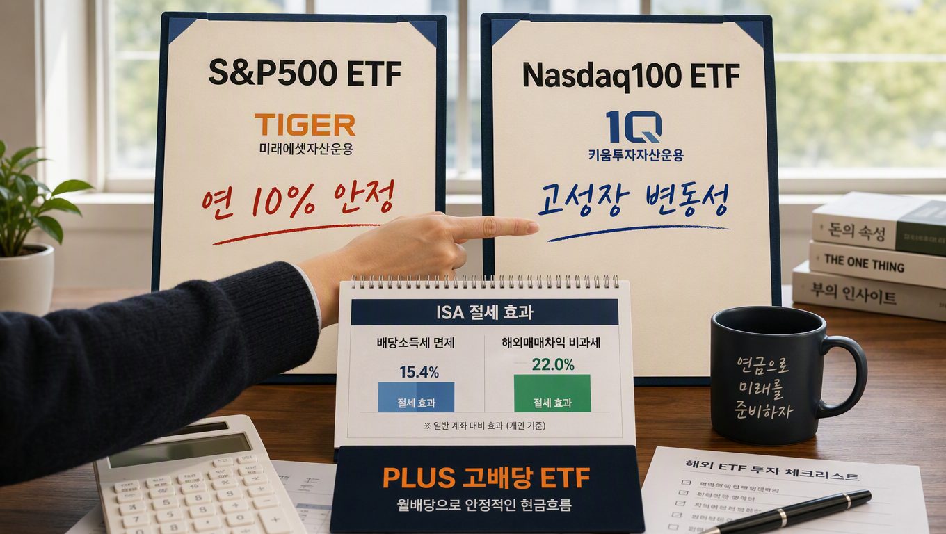 ISA 종목추천에서 ETF 비교와 선정 기준