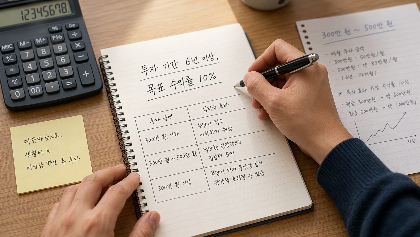 장기 투자 종목 추천 전에 먼저 정해야 할 것들
