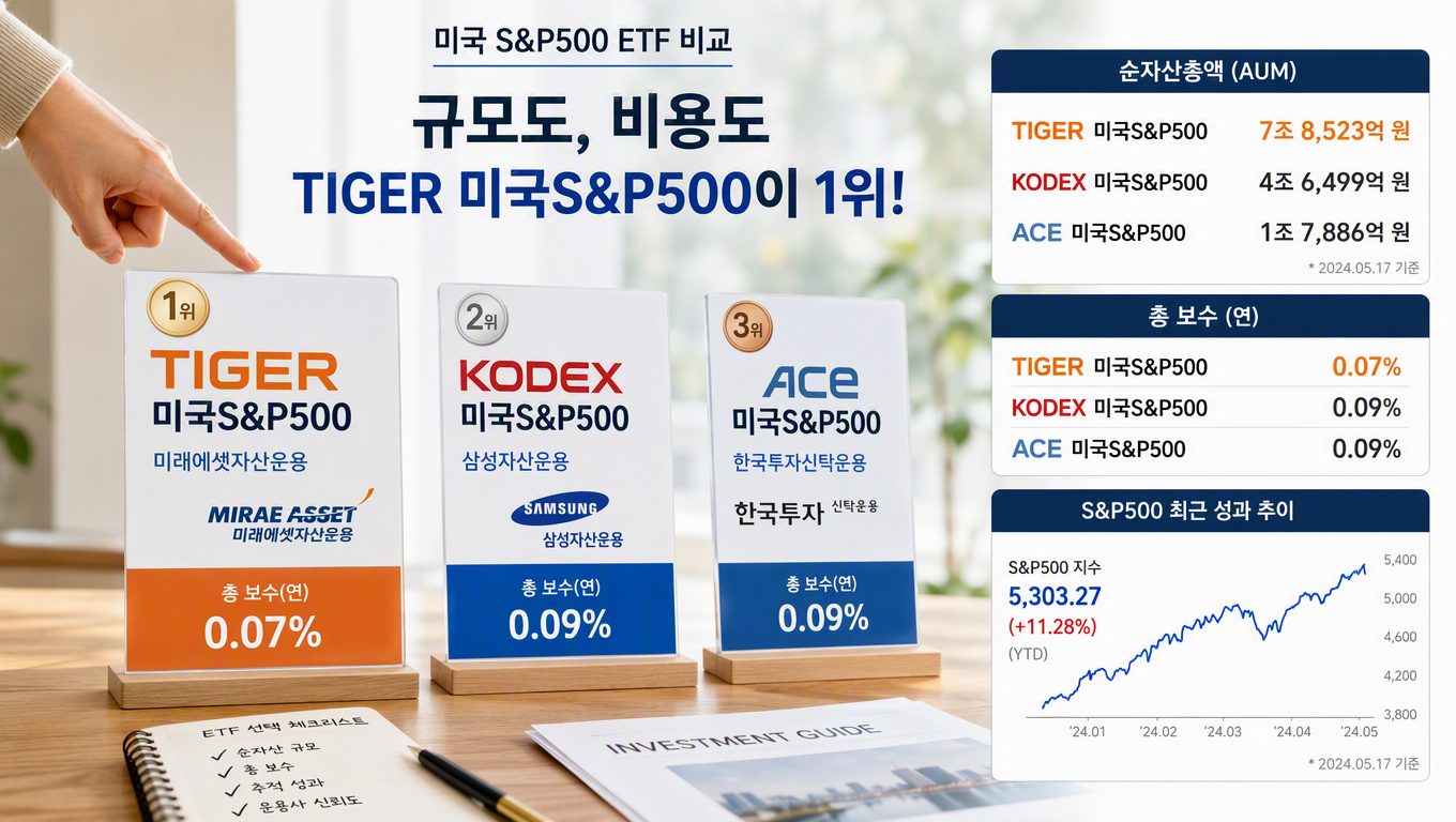 장기 투자 국내 etf 추천에서 확인해야 할 핵심 기준