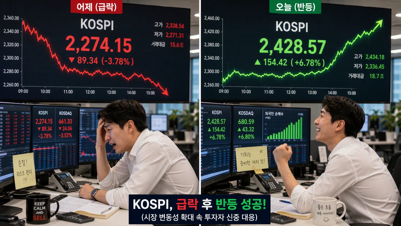 주식시장 폭락하다가 다시 폭등한 이유가 무엇인가요?