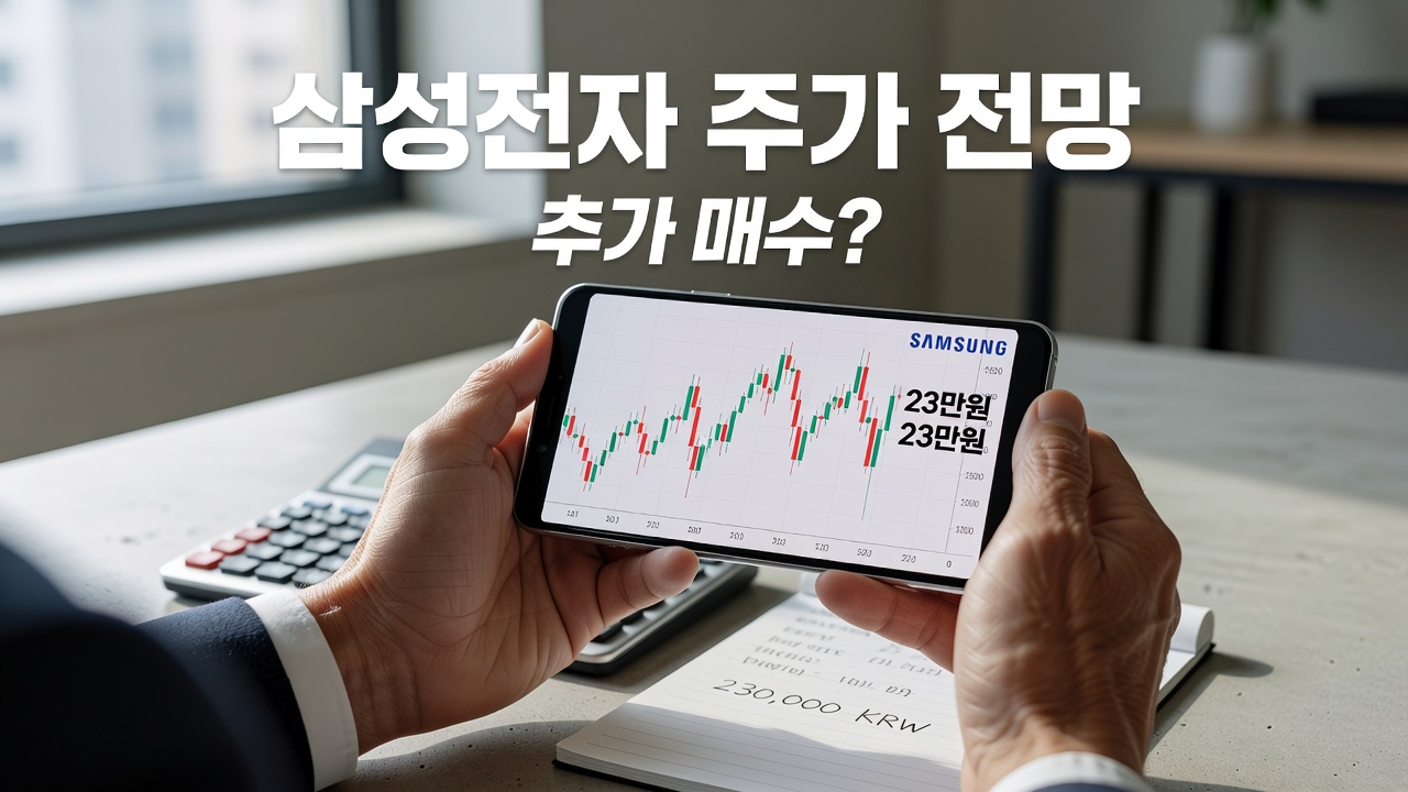 [분량테스트 8000] 삼성전자 주가 전망 보고 지금 추가 매수해도 될까